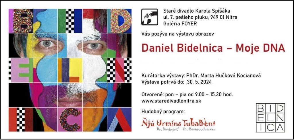 Výstava Moje DNA v Starom divadle v Nitre