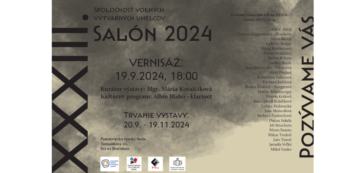 Výstava XXXIII. Salón SVVU | Daniel Bidelnica
