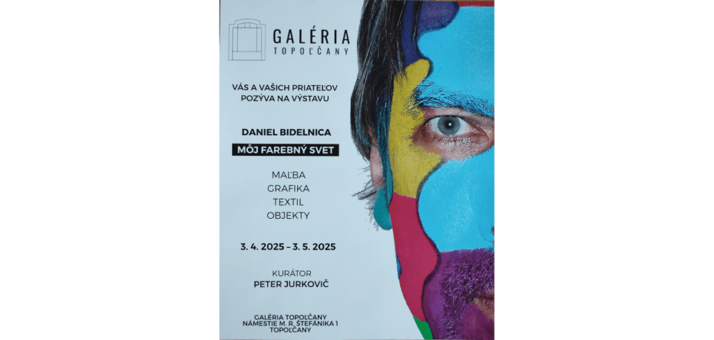 Výstava Daniel Bidelnica | Galéria Topoľčany