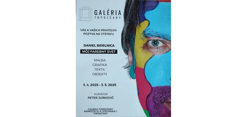Výstava Daniel Bidelnica | Galéria Topoľčany