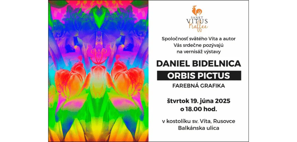 Výstava Daniel Bidelnica | Kaviareň Sankt Vitus Kaffee