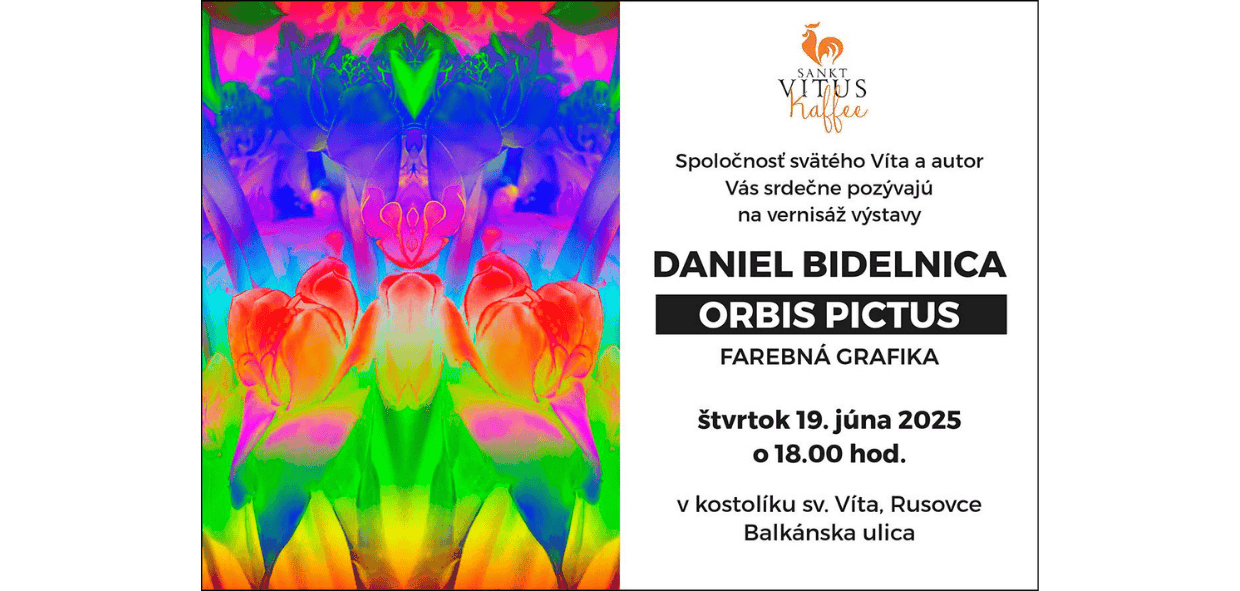 Výstava Daniel Bidelnica | Kaviareň Sankt Vitus Kaffee